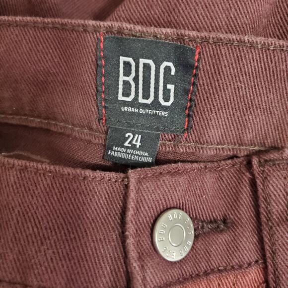 BDG | Wide Leg Two Tone Bi-Color Snap Pocket High Rise Pants - Picture 8 of 11